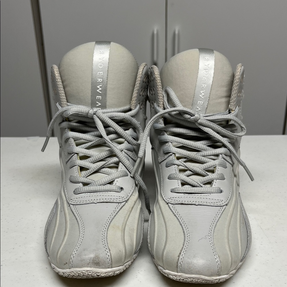 Ryderwear D-Mak High Top Training Shoes Gray Women’s Size 6.5 Weightlifting Gym